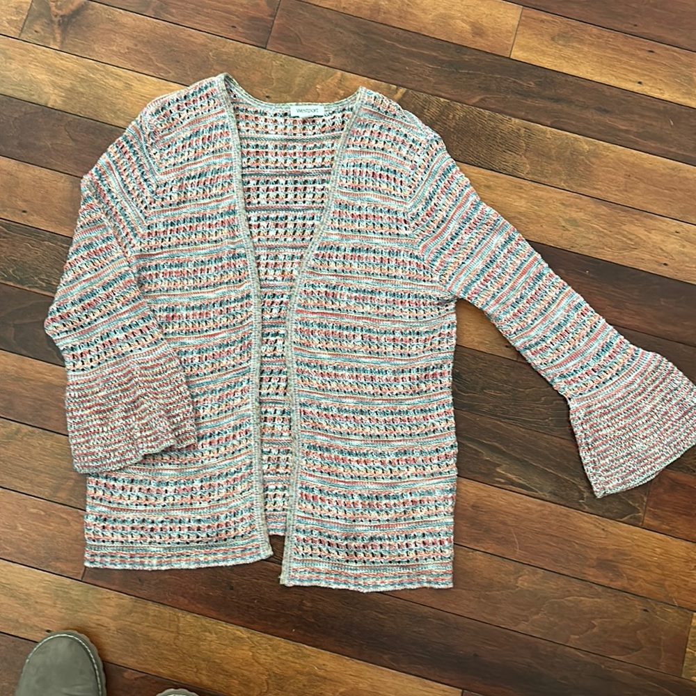 Women’s multi colored cardigan